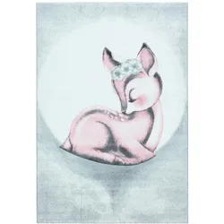 Kinderteppich Bambi Pink ca. 140x200cm