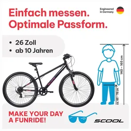 S'COOL Xroc 26 Zoll pink
