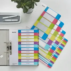 LEITZ WOW PC-beschriftbares Register, PP 1 - 5