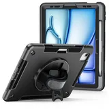 honju Rugged Case für iPad Air 11" (2026/2025) Schwarz