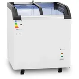 Royal Catering Gefriertruhe - 180 L - - Glastüren