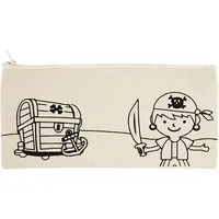 Creativ Company Mäppchen, Piraten, Größe 21x9 cm, 245 g,