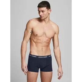JACK & JONES Solid Boxershorts blau M 10er Pack