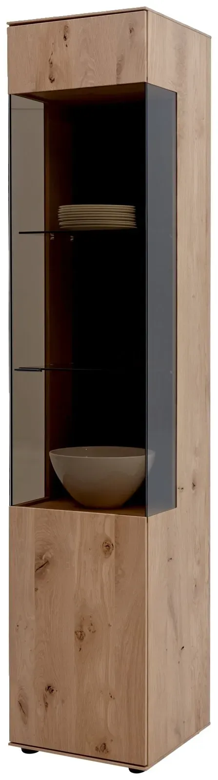 Valnatura Vitrine (rechts) LAVIA - B/H/T ca. 43,00x205,00x44,00