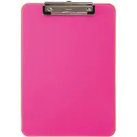 Maul Klemmbrett 2340621 A4 Pink/Transparent