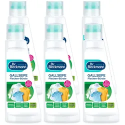 Dr. Beckmann Gallseife Flecken-Bürste 250 ml, 6er Pack