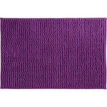MSV Badteppich Chenille Lila 60 x 90 cm