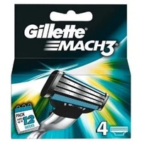 Gillette Mach3 Ersatz 4 Einheiten
