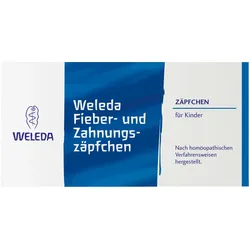 Weleda Fieber- und Zahnungszäpfchen