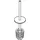 Grohe WC-Bürste 40951000 Chrom