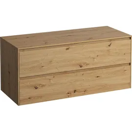 Laufen LANI Schubladenelement, ohne Ausschnitt, 1180x495x525mm, H4043301122671, Farbe: Wildeiche