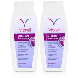 Vionell Duschcreme Vionell Intim Waschlotion pH Balance Soft & Sensitive 250ml (2er Pack)