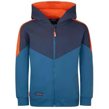 TROLLKIDS Flekkefjord Jacke Nordic Blue/Flame Orange 128