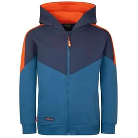 TROLLKIDS Flekkefjord Jacke Nordic Blue/Flame Orange 128