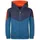 TROLLKIDS Flekkefjord Jacke Nordic Blue/Flame Orange 128