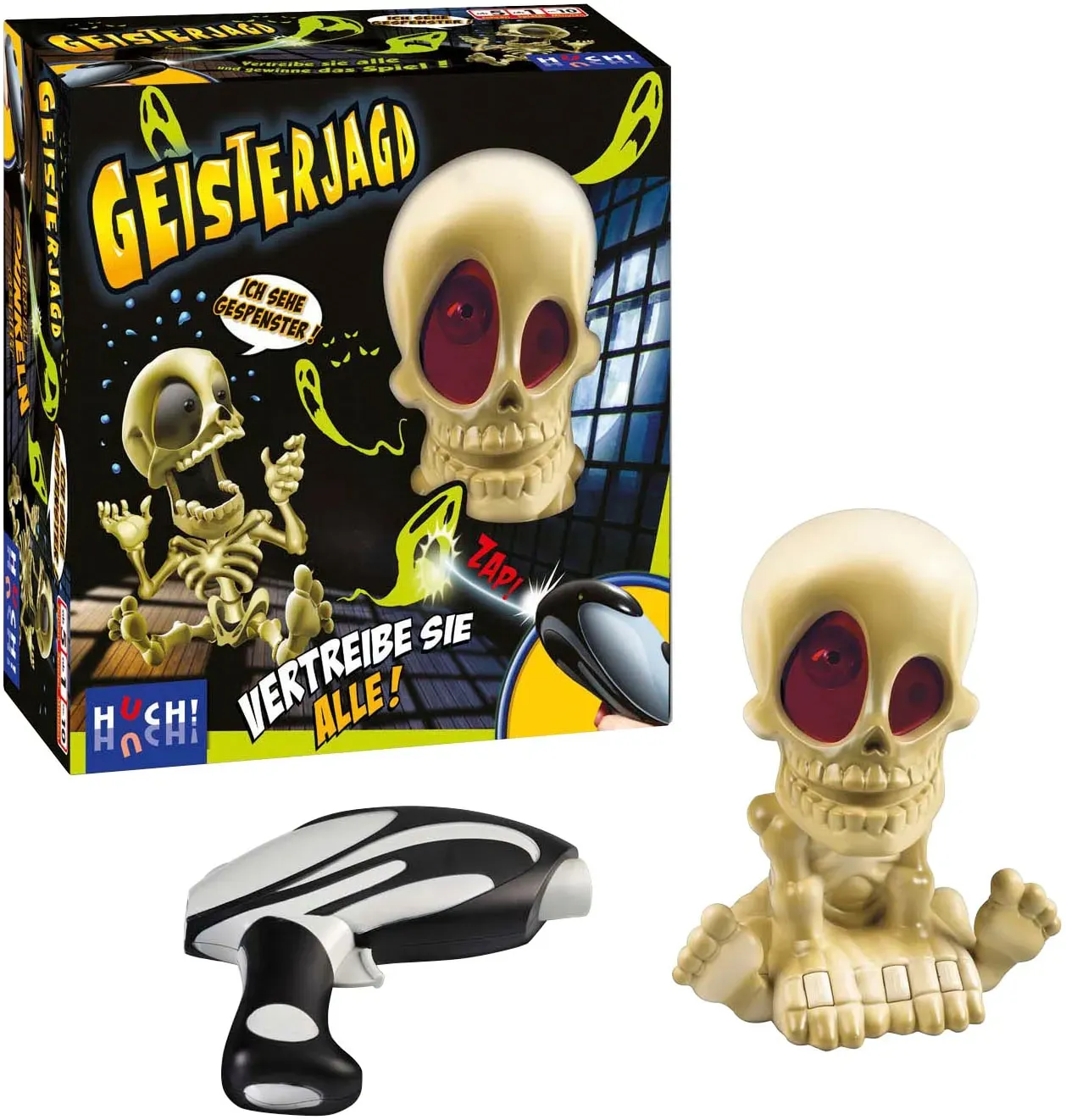 Spiel HUCH "Geisterjagd", bunt, Spiele, Kinder, Spiel