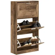 SoBuy Schuhkipper 60 x 115 x 23 cm braun