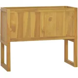 vidaXL Badschrank 90x40x75,5 cm Massivholz Teak