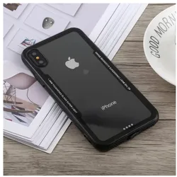 Handy Tasche für iPhone XS Max Cover Case Panzer Schutz Hülle Bumper Schwarz