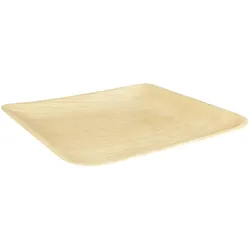 PAPSTAR pure Palmblatt-Teller natur