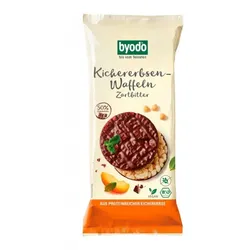 Byodo Kichererbsen-Waffeln Zartbitter bio