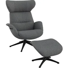 flexlux Relaxsessel FLEXLUX Polyester 90 x 107 x 89 cm Blau mit Kopfteil
