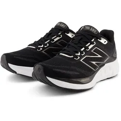 Laufschuh NEW BALANCE "W680", Gr. 42,5, schwarz, Textil, sportlich, Schuhe