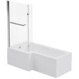 Home Deluxe ELARA Duschbadewanne 170 x 85 cm (WHABA-ELARA-RE)