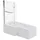 Home Deluxe ELARA Duschbadewanne 170 x 85 cm (WHABA-ELARA-RE)