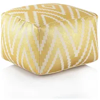 Amagohome Kelim Sitzwürfel 50x50 H35cm Pouf Fußhocker Sitzhocker Bodenkissen