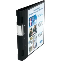 Wedo 5815001 Ordner Ergogrip A4 4 Ringe 40mm schwarz