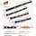 Vevor Wasserwaage 6er-Set 200/120/80/60/40/25 cm