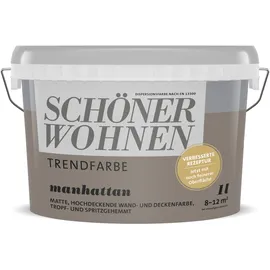 Schöner Wohnen Trendfarbe 1 l manhattan matt