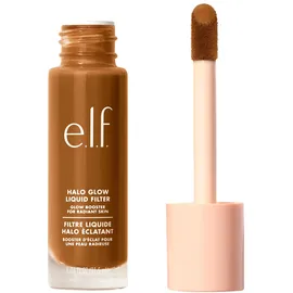 e.l.f. Halo Glow Liquid Filter, Teint-Booster für einen strahlenden Weichzeichner-Effekt, mit Hyaluronsäure, vegan und tierversuchsfrei, 6.5 Deep