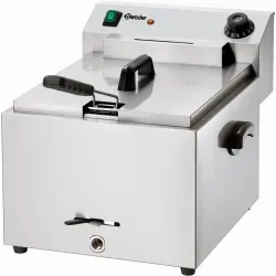 Bartscher Imbiss Pro Fritteuse 162500 , Volumen: 9,7 Liter, 500 x 410 x 380 mm