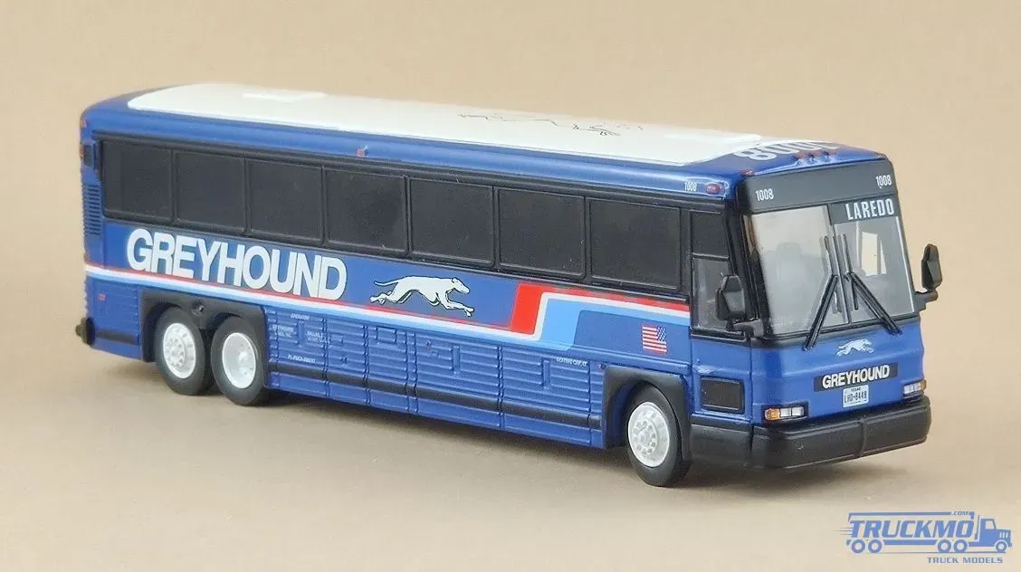 Iconic Replicas MCI D4000 Greyhound blau IR-0620
