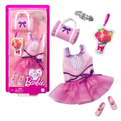 Barbie Puppenkleidung Ballett-Outfit My First Barbie Mattel Puppen-Kleidung Trend Mode