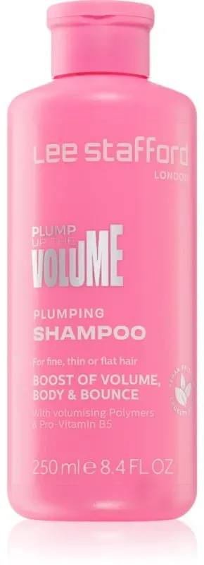Lee Stafford Plump Up The Volume Volumen-Shampoo für sanfte und müde Haare 250 ml