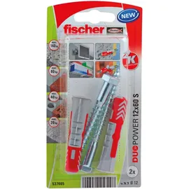 Fischer DuoPower Universaldübel 12 x 60 2 Stück