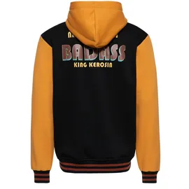 King Kerosin Natural Born Badass Sweatjacke Herren Schwarz L
