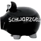 Spardose Schwein groß schwarz KCG 100005/10028990 Schwarzgeld