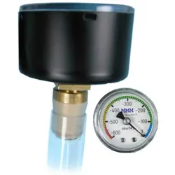 MMM T1 Ersatzmanometer | von oben ablesbar (0–600 mbar/hPa) | Bodenfeuchte-Messgerät