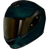 Nolan X-903 Ultra Carbon Liquido 327, Integralhelm - Dunkelgrün - M