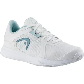 Head Sprint Team 3.5 Clay Women Tennisschuhe, Weiß/Aqua - 40.5 EU