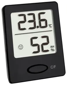 Preisvergleich Produktbild Digitales Thermo-Hygrometer, schwarz