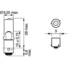 Bosch H6W Pure Light