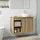vidaXL Badezimmerschrank Inzwischen Artisan-Eiche 30 x 44,5 x 50 cm