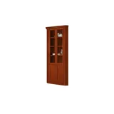 maison bleue Eckvitrine  Petit Chalet ¦ braun ¦ Maße (cm): B: 76 H: 226 T: 76