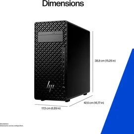 HP Z2 Tower G1i Workstation Intel Core Ultra 7 265 32 GB RAM 1 TB SSD Intel Graphics Windows 11 Pro