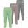 normani Outdoor Sports Baby Merino Unterhose mit Füßen Grau 56